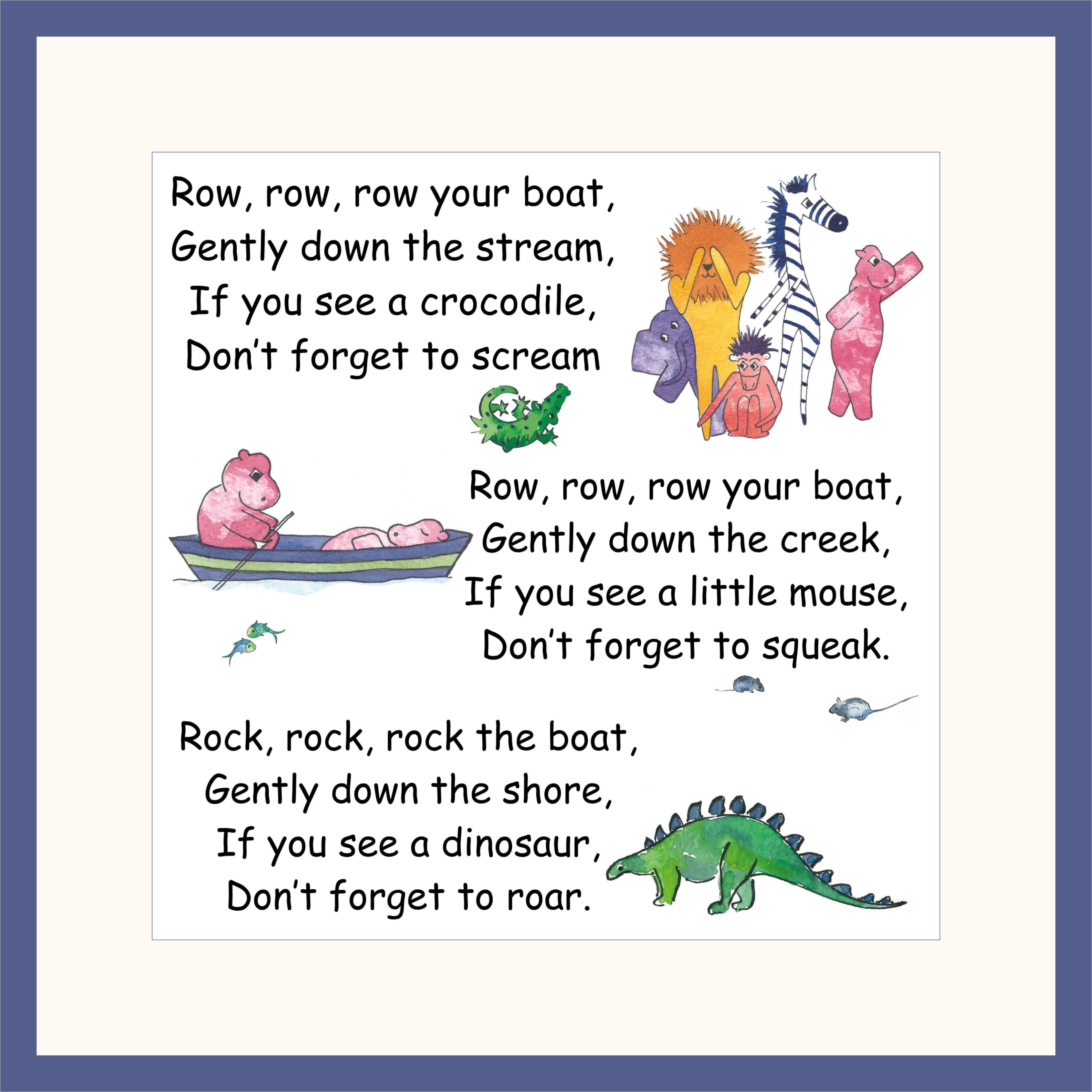 Illustrated nursery rhymes